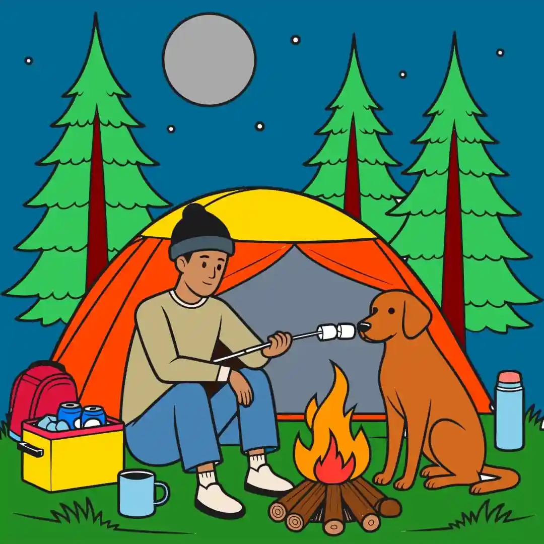 Couple coloring page activity in Bloom app