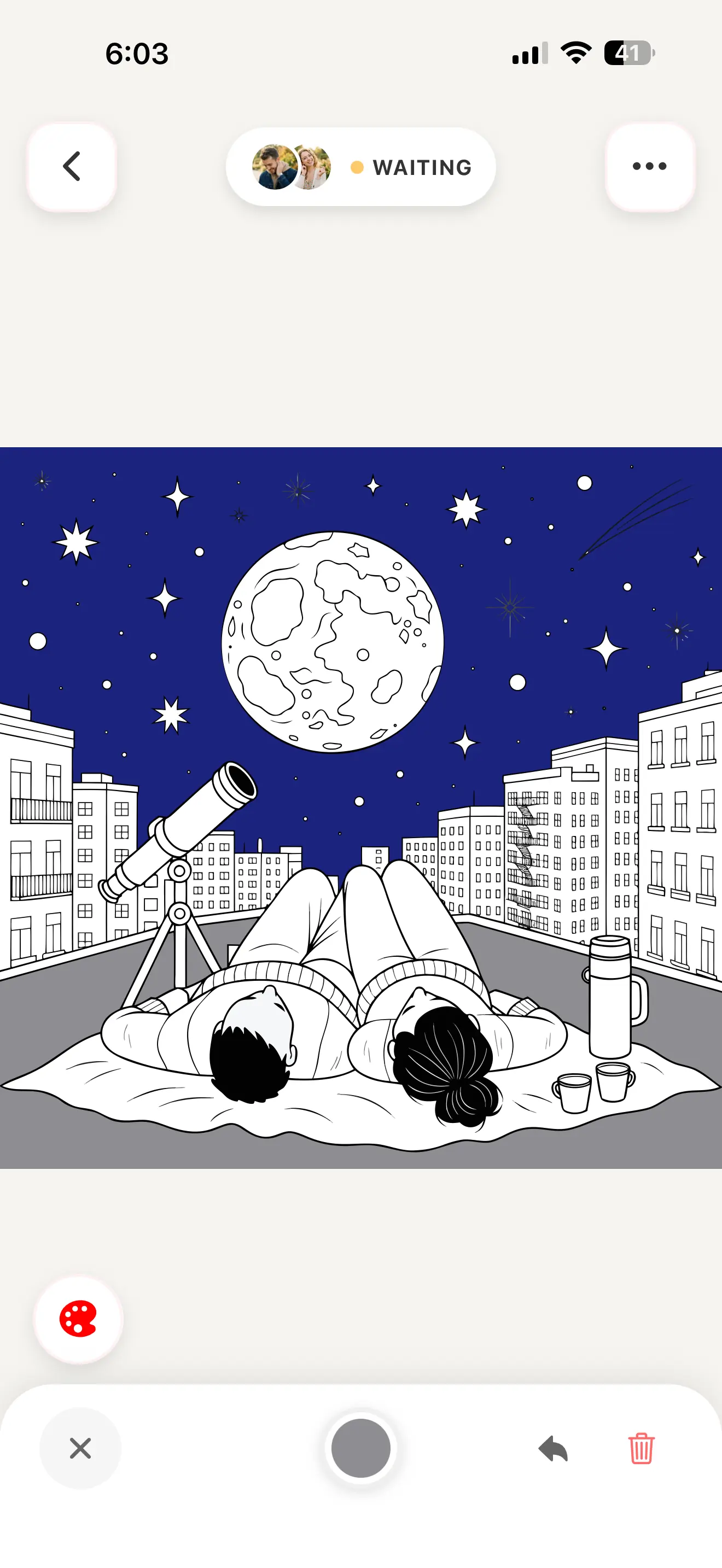 Bloom shared couple bucket list — plan adventures together